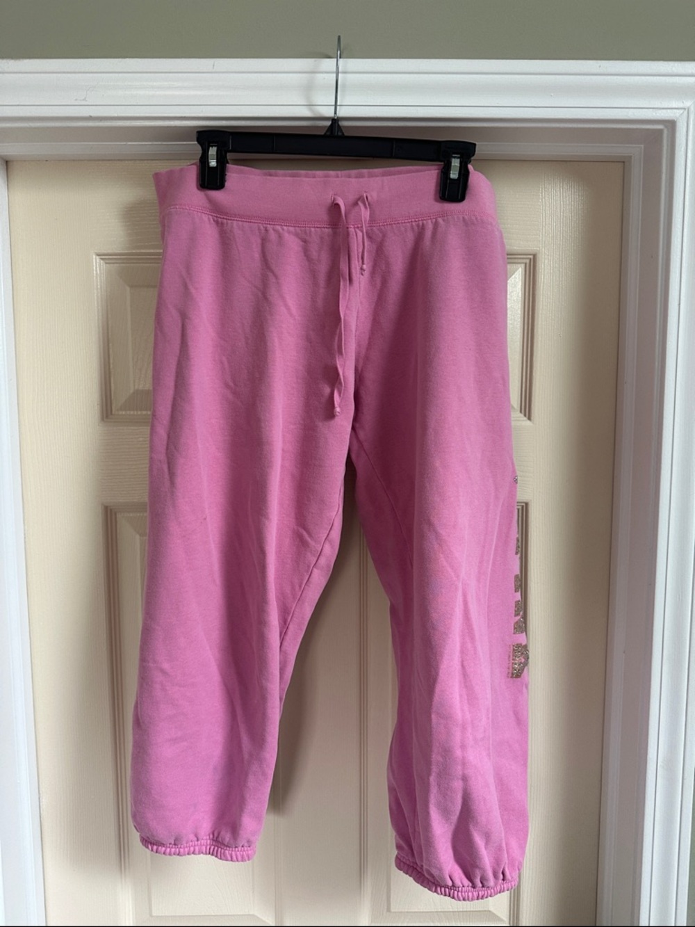 Y2K Pink Sweatpants - Size Large